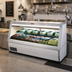 Thumbnail image #2 for Howard-McCray 143-Inch Remote Double Duty Deli Meat & Cheese Service Case, Straight Glass Front, LED Lighting