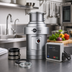Thumbnail image #2 for InSinkErator SS-200 Medium Capacity Complete Food Waste Disposer Package with CC-101 Control Center, 2 HP, #5 Adaptor for 3.5- to 4-Inch Sink Opening