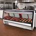 Thumbnail image #2 for Howard-McCray 40E Series 124-1/2-Inch Remote Red Meat Service Case with LED Lighting