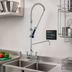 Thumbnail image #2 for T&S Brass EasyInstall 8-Inch Wall Mount Pre-Rinse Unit with Add-On Faucet and 1.07 GPM Spray Valve