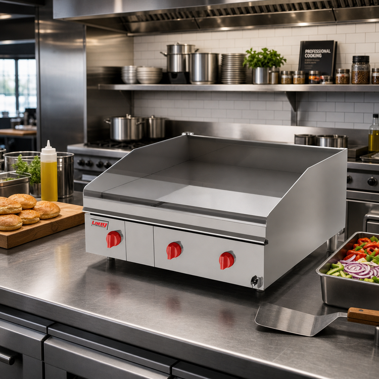 Product image #2 for Lang LG Series 48-Inch Gas Countertop Griddle with 1-Inch Smooth Steel Plate