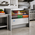 Thumbnail image #2 for Federal Industries Slim-Line Undercounter Refrigerated Self-Serve Merchandiser Open-Air Cooler