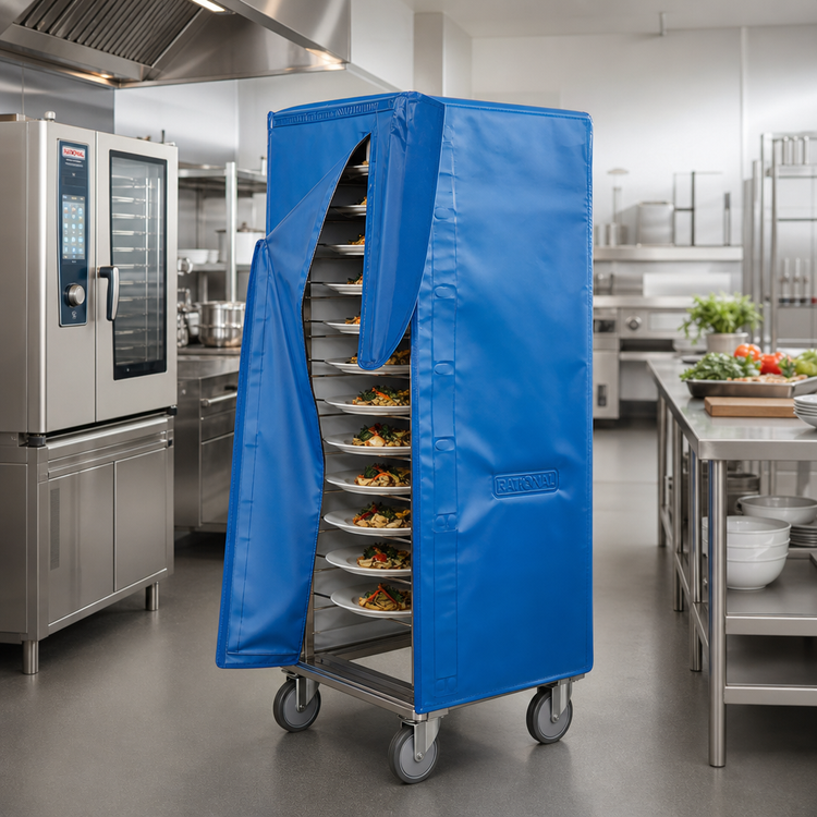 Product image #2 for RATIONAL Thermocover for 10 Half-Size Oven and Plate Racks on Transport Trolleys