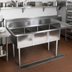 Thumbnail image #2 for John Boos E-Series 3-Compartment Stainless Steel Sink with Right Drainboard