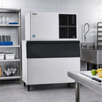 Thumbnail image #2 for Hoshizaki KM-1601SAJ3 Stackable Crescent Cube Ice Maker, Air-Cooled, Self-Contained, 1,538 lb/24 hr, 48 Inch Wide