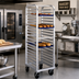 Thumbnail image #2 for Eagle Lifetime Series End-Load Aluminum Bun Pan Rack, 12-Pan Capacity, 21-1/2 x 26 x 73 Inches High