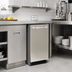 Thumbnail image #2 for Maxx Ice 15-Inch Shallow-Depth Built-In Undercounter Crescent Ice Maker with 22 lb Storage Bin