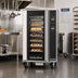 Thumbnail image #2 for Turbofan H10D Electric Heated Holding Cabinet with Glass Door, 10 Half-Size Sheet Pan Capacity