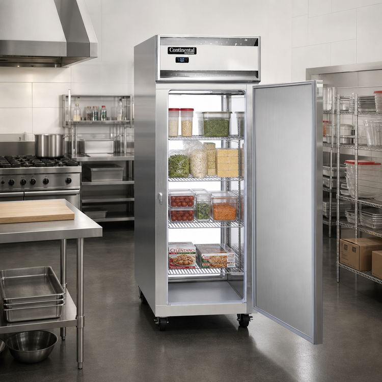 Product image #2 for Continental Refrigerator 1FENSSPT Extra-Wide Pass-Thru One-Section Freezer
