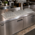 Thumbnail image #2 for Perlick Drop-In Stainless Steel Drip Tray Trough with 3 Removable Glass Racks, 48 x 12 Inches