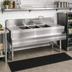 Thumbnail image #2 for Spec-Bar 3-Compartment Underbar Sink Unit with Right Drainboard, 60 Inch W x 19 Inch D