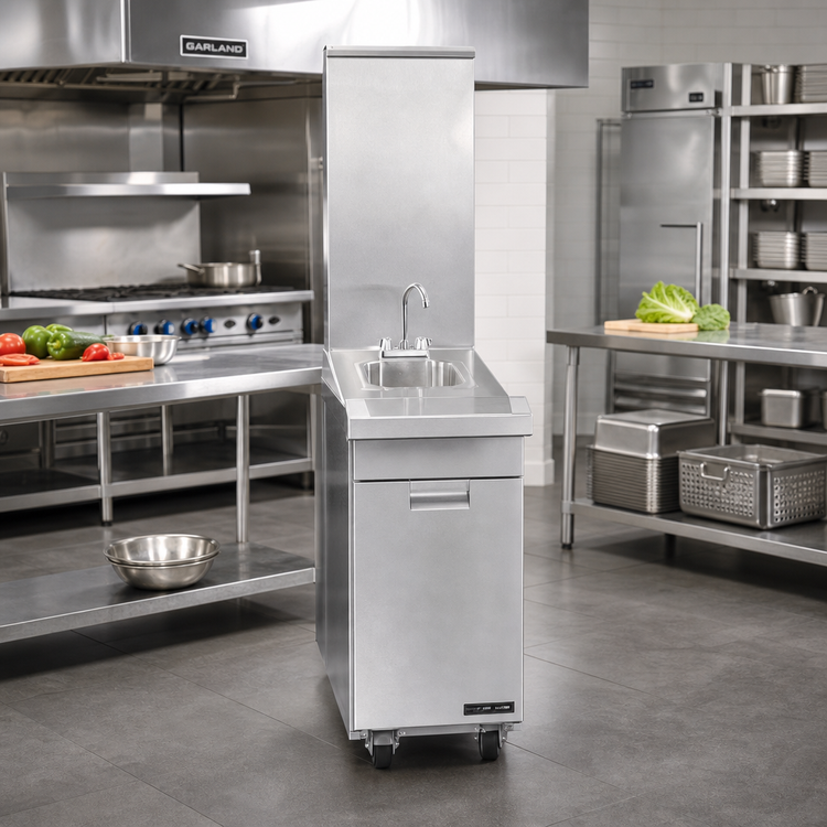 Product image #2 for Garland Master Series 24-Inch Stainless Steel Spreader Cabinet with One-Door Cabinet Base
