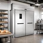 Thumbnail image #2 for Baxter Manufacturing RPW2E-80.5"D Double-Wide Roll-In Retarder/Proofer Cabinet, Digital Controls, Stainless Steel, Remote Refrigeration