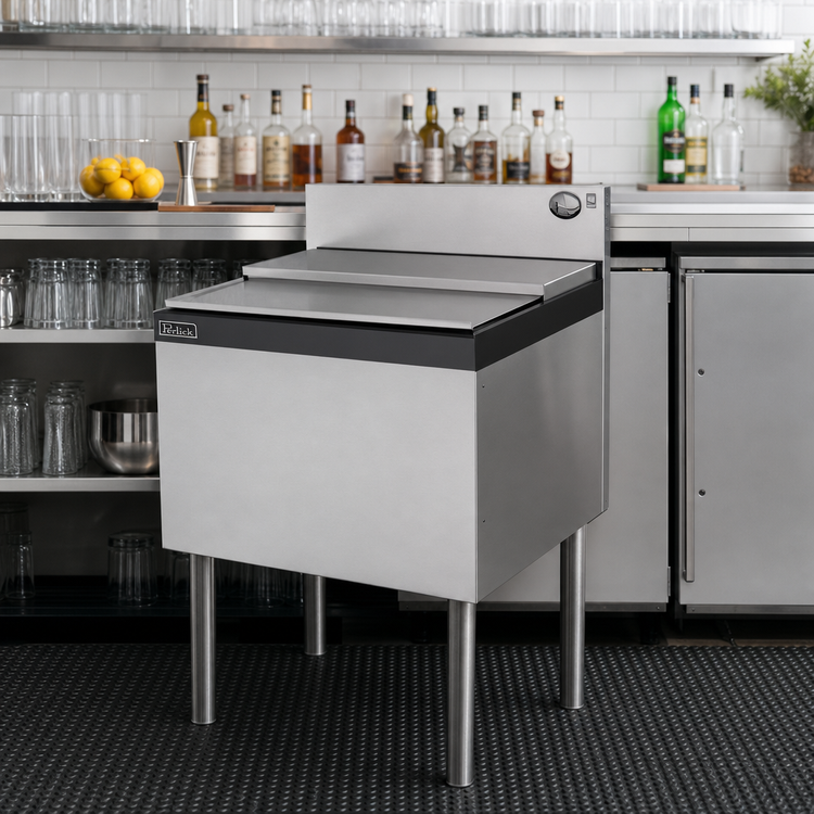 Product image #2 for Perlick Top Shelf TSD48IC 48-Inch Deck-Style Underbar Ice Bin/Cocktail Unit
