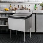 Thumbnail image #2 for Perlick Corporation Top Shelf TSD48IC 48-Inch Deck-Style Underbar Ice Bin/Cocktail Unit, 115-Lb. Capacity, Without Cold Plate