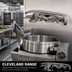 Thumbnail image #2 for Cleveland Range Double Pantry Faucet and Bracket Accessory for Tilt Skillets and Braising Pans