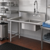 Thumbnail image #2 for John Boos 60 Inch Straight Soiled Dish Table with Left-to-Right Operation and Pre-Rinse Sink