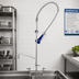 Thumbnail image #2 for EasyInstall Deck-Mount Pre-Rinse Unit with Spring Action Gooseneck, 8