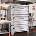 Thumbnail image #2 for Bakers Pride Super Deck Series Triple-Deck Gas Pizza Deck Oven, 36 Inch x 34-1/2 Inch Bake Deck