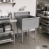 Thumbnail image #2 for Advance Tabco Square Corner 1-Compartment Scullery Sink, 24