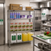 Thumbnail image #2 for Quad-Adjust 4-Tier Stationary Wire Shelving Starter Unit, 48