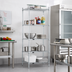 Thumbnail image #2 for EAGLEbrite 5-Tier Starter Wire Shelving Unit, 24-Inch x 24-Inch x 74-Inch, Zinc Finish