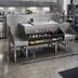 Thumbnail image #2 for Spec-Bar CCS-66-4 66 Inch Underbar Ice Bin / Cocktail Station with Blender Station