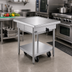 Thumbnail image #2 for Atlas Metal LTM-2736-ME Auto-Lift Stainless Steel Utility Table with Marine Edge