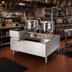 Thumbnail image #2 for Cleveland Range Direct Steam Kettle Cabinet Assembly with Two 6-Gallon Kettles, 42-Inch Cabinet Base