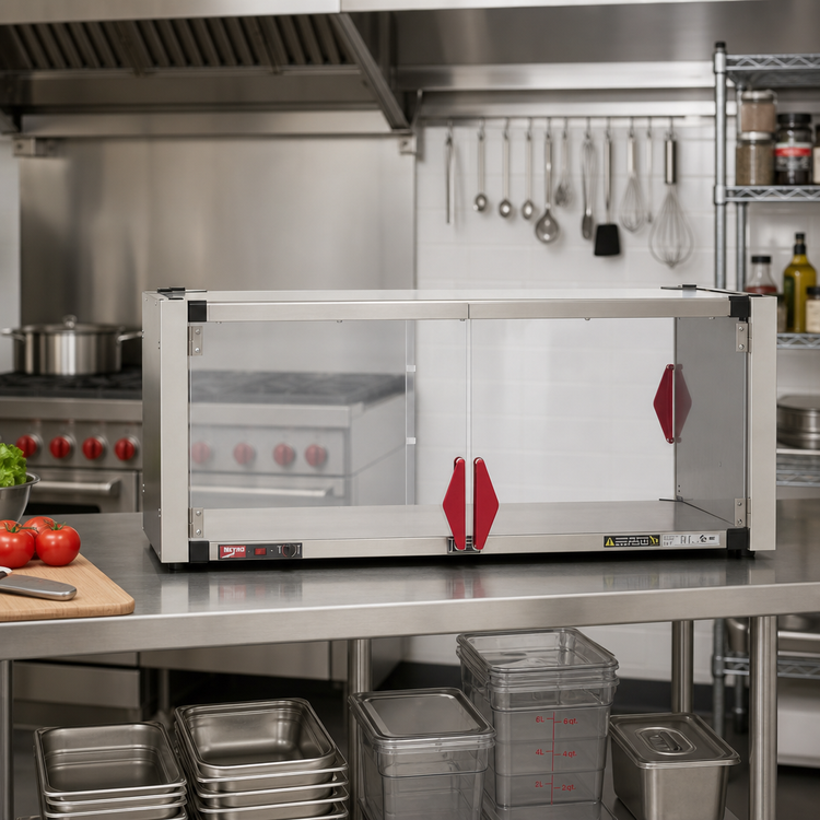 Product image #3 for Metro Super Erecta Hot 42 in x 18 in Enclosed Heated Shelf Kit, 120V, 400W
