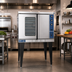 Thumbnail image #2 for Duke 613-E3XX Single Deck Deep Depth Electric Convection Oven with 27-Inch Legs
