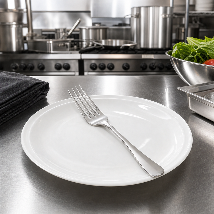Product image #3 for Stanford 7-1/4 Inch Extra Heavy Weight Dinner Fork, 18/8 Stainless Steel, Mirror Finish