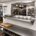 Thumbnail image #2 for BK Resources Stainless Steel Pass-Through Shelf, 96 Inch W x 24 Inch D, Wall Mounted