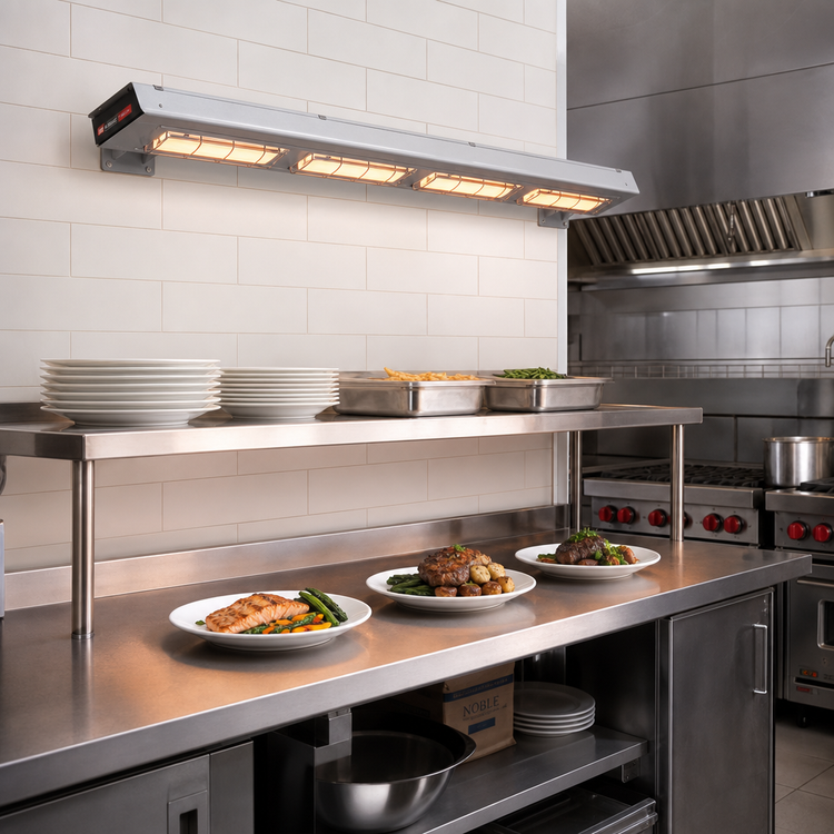 Product image #2 for Hatco Ultra-Glo 36-Inch Lighted High-Watt Single Ceramic Infrared Strip Heater