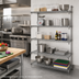 Thumbnail image #2 for Metro Super Adjustable Super Erecta® Add-On Wire Shelving Unit, 48 Inches W x 18 Inches D x 74 Inches H, 5 Shelves, Chrome Plated