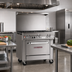 Thumbnail image #2 for Southbend Ultimate 36-Inch Gas Restaurant Range with 36-Inch Griddle Top and Cabinet Base