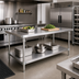 Thumbnail image #2 for Advance Tabco 84-Inch x 24-Inch 18-Gauge Stainless Steel Work Table Undershelf