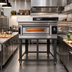 Thumbnail image #2 for Moretti Forni S140E Series Single-Deck Electric Deck Pizza Oven with Stand