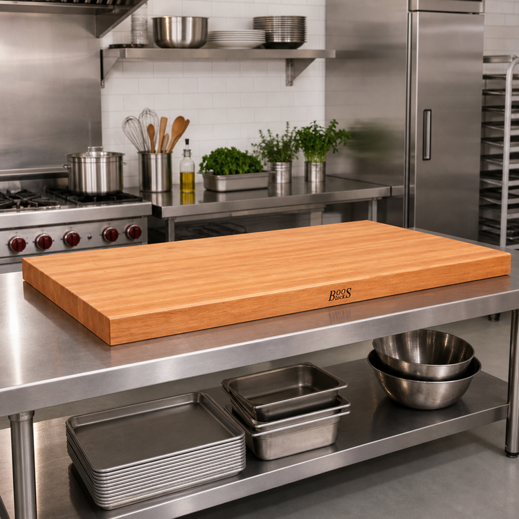 Product image #2 for Boos Block American Cherry Edge Grain Kitchen Countertop, 60 x 36 x 3 Inch, Oil Finish