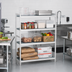 Thumbnail image #2 for Fermostock 4-Tier Stationary Starter Polymer Shelving Unit, 42