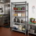 Thumbnail image #2 for Cambro Camshelving Basics Plus 4-Tier Vented Stationary Starter Shelving Unit, 21
