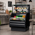 Thumbnail image #2 for Turbo Air 39-Inch Open Display Merchandiser Combination Case with Refrigerated Top Shelf