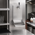 Thumbnail image #2 for Micro Matic Wall-Mount Stainless Steel Drip Tray Trough with 1 Faucet Hole and 1/2 in. NPT Drain