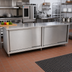 Thumbnail image #2 for John Boos 144-Inch x 24-Inch 14-Gauge Stainless Steel Cabinet Base Work Table with Sliding Doors