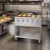 Thumbnail image #2 for KoolMore 36-Inch Mobile Outdoor Propane Charbroiler Grill with 5 Burners