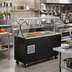 Thumbnail image #2 for Vollrath 2-Series Affordable Portable Mobile Refrigerated 3-Pan Cold Food Pan Buffet Station