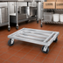 Thumbnail image #2 for Channel Manufacturing Mobile Dunnage Dolly, Tubular Aluminum, 60 x 20 x 8 Inches, 1,200 lb Capacity