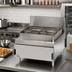 Thumbnail image #2 for Star-Max Heavy Duty 30 lb. Underfired Countertop Gas Fryer, Stainless Steel