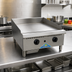 Thumbnail image #2 for Comstock-Castle CCHG-24T-1 24-Inch Countertop Gas Griddle with Thermostat Controls