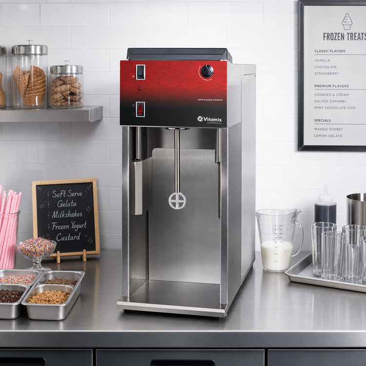 Product image #3 for Vitamix Mix'n Machine Advance Countertop Single Spindle Frozen Treat Mixer with Permanent Soft Ice Cream Agitator